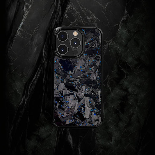 iPhone 14 Forged Carbon Case (Large Flakes) (Magsafe)