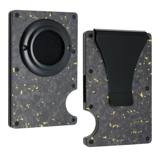 Forged Carbon Wallet With Clip (Airtag)